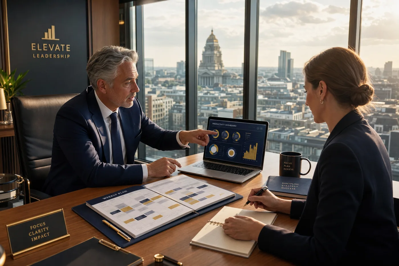 CEO serein et productif — organisation personnelle et gestion du temps